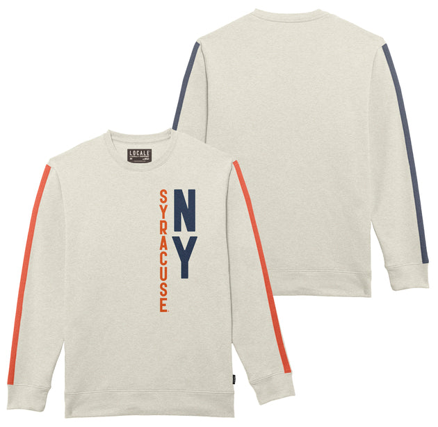 Syracuse Striped Sweatshirt