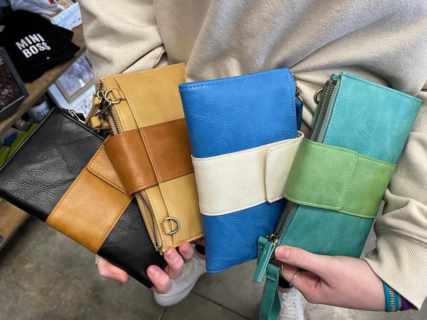 Camryn Color-Block Wallets