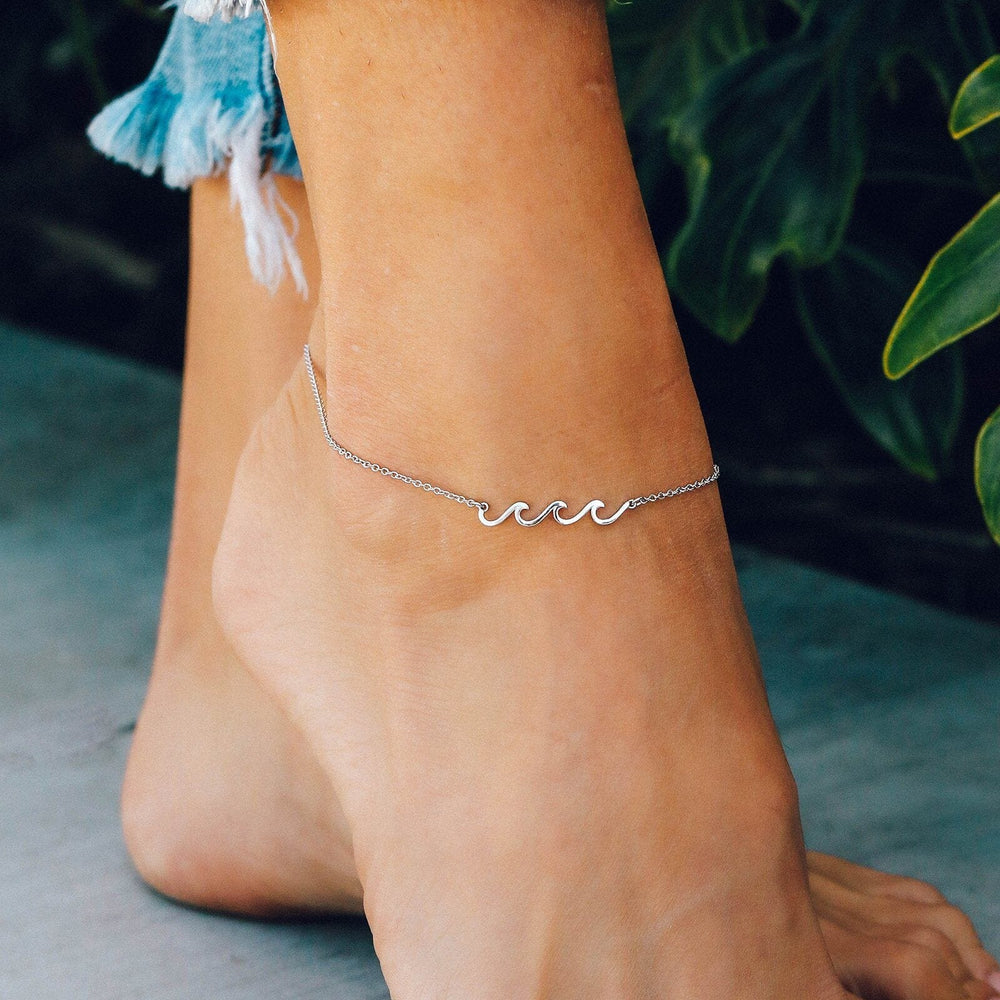 Wave Anklet