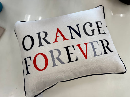 Orange Forever Lumbar- Pillow