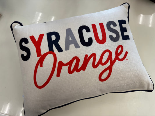 Syracuse Orange Lumbar- Pillow