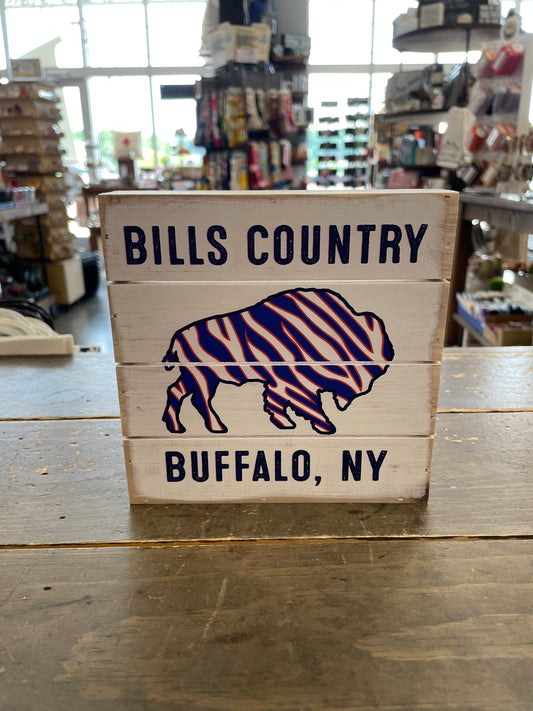 Bills Country Sign