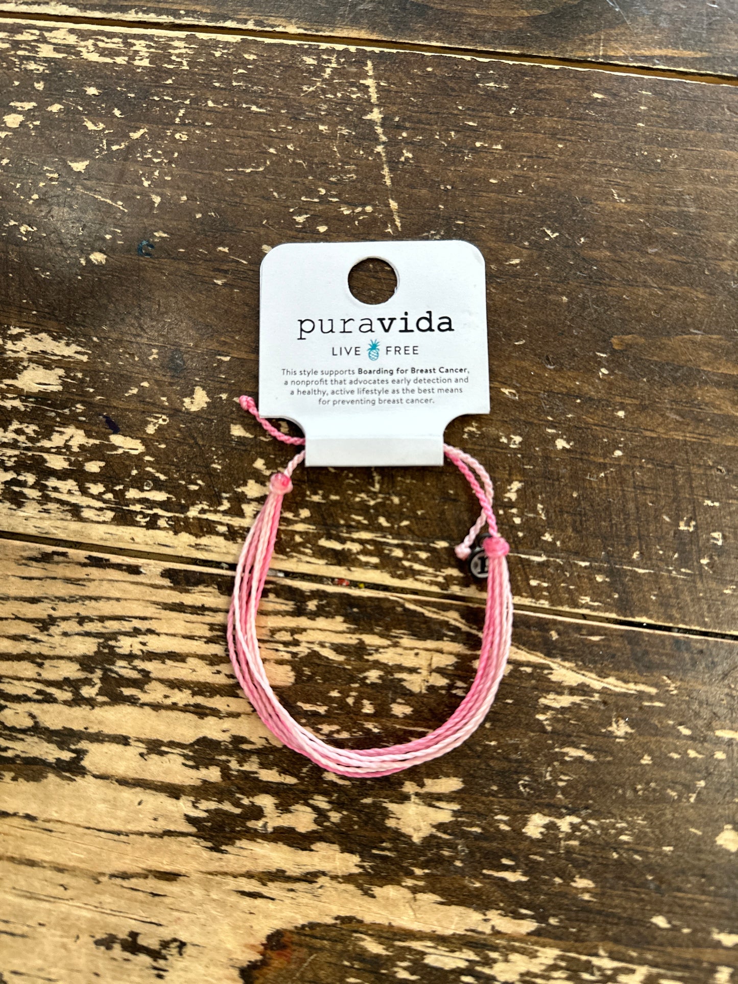 Boarding for Breast Cancer Bracelet