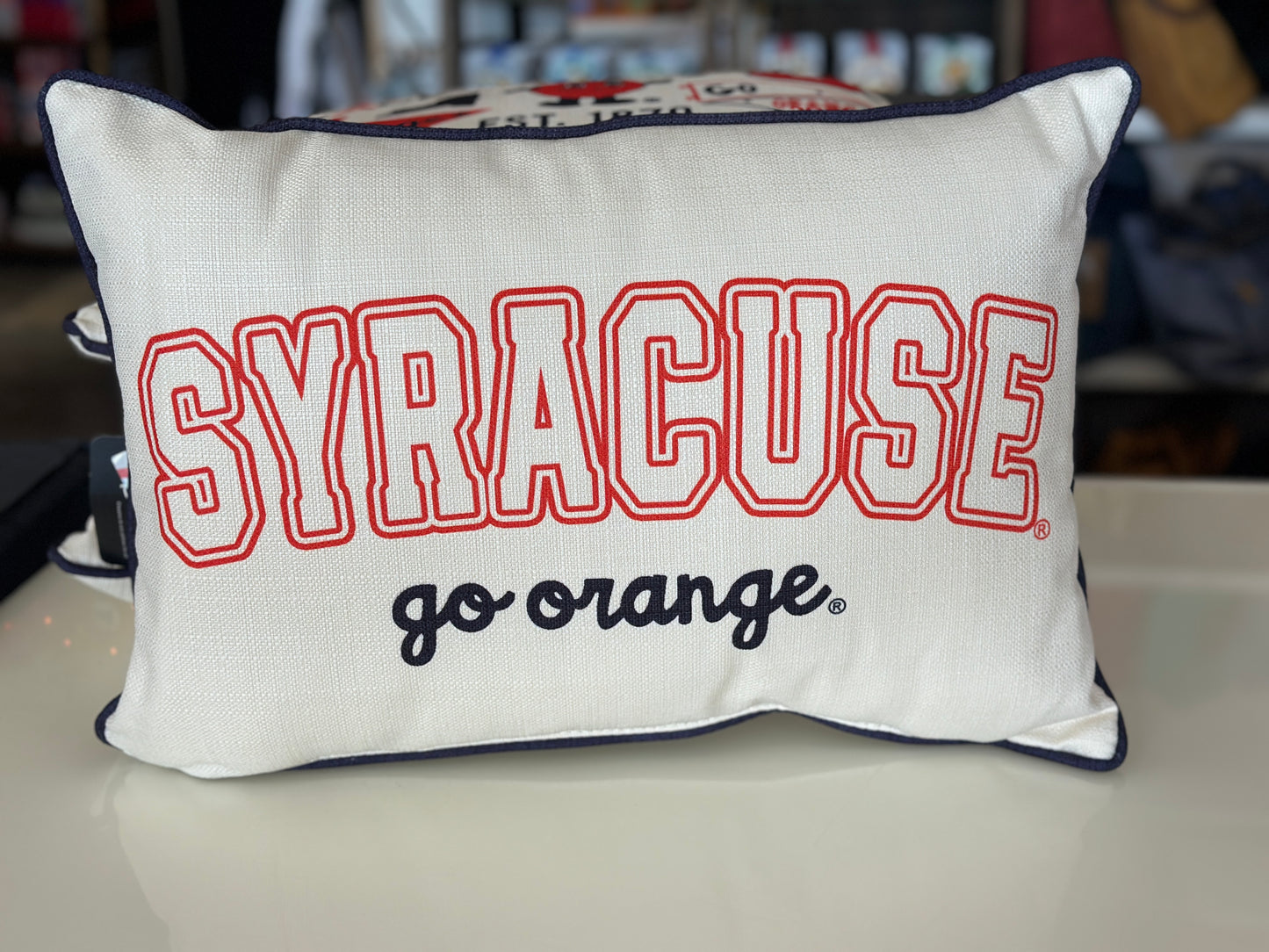 Syracuse Go Orange Lumbar- Pillow