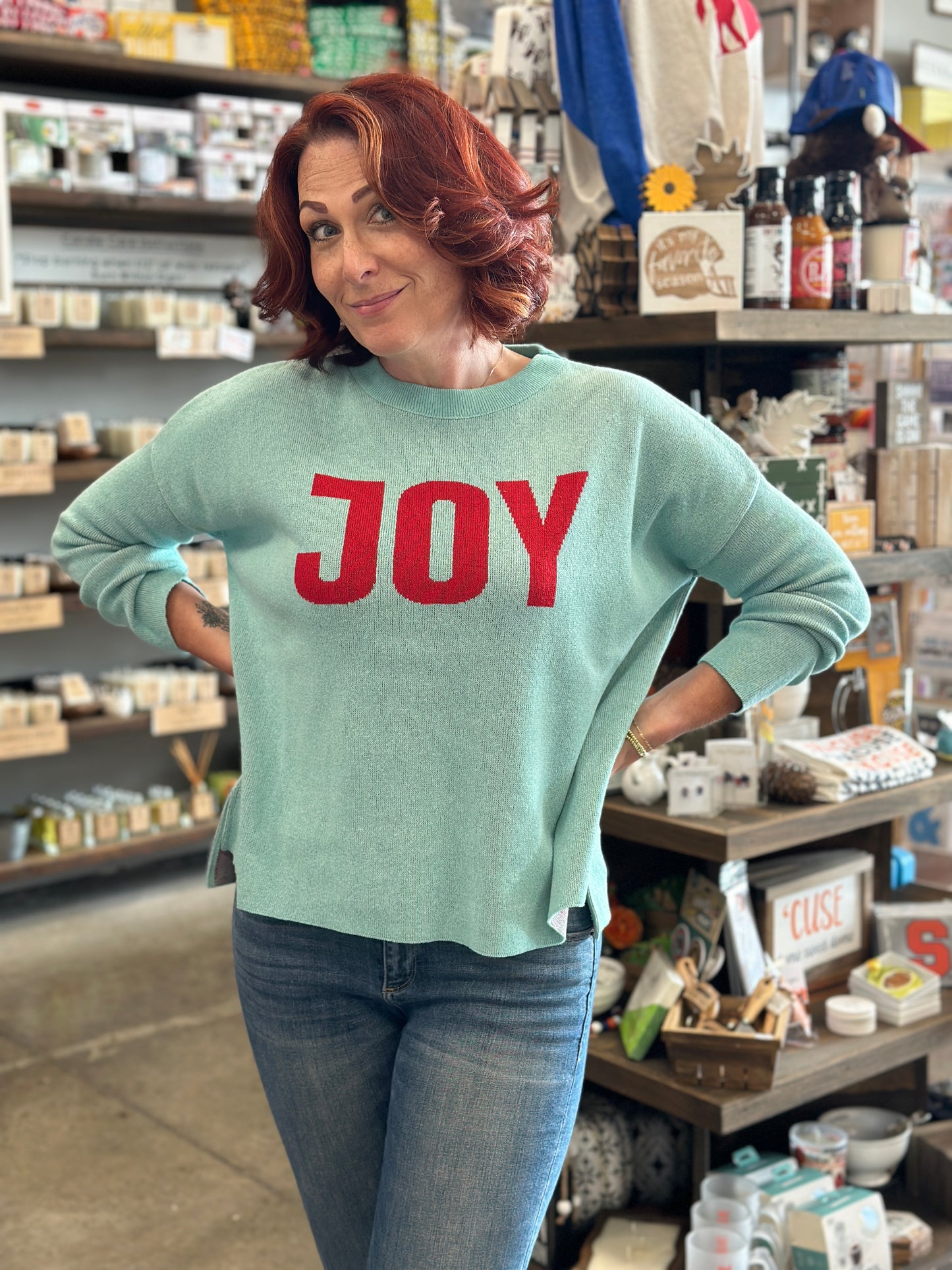 Women's Joy Varsity Sweater