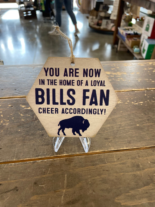 Home of a Loyal Bills Fan Ornament