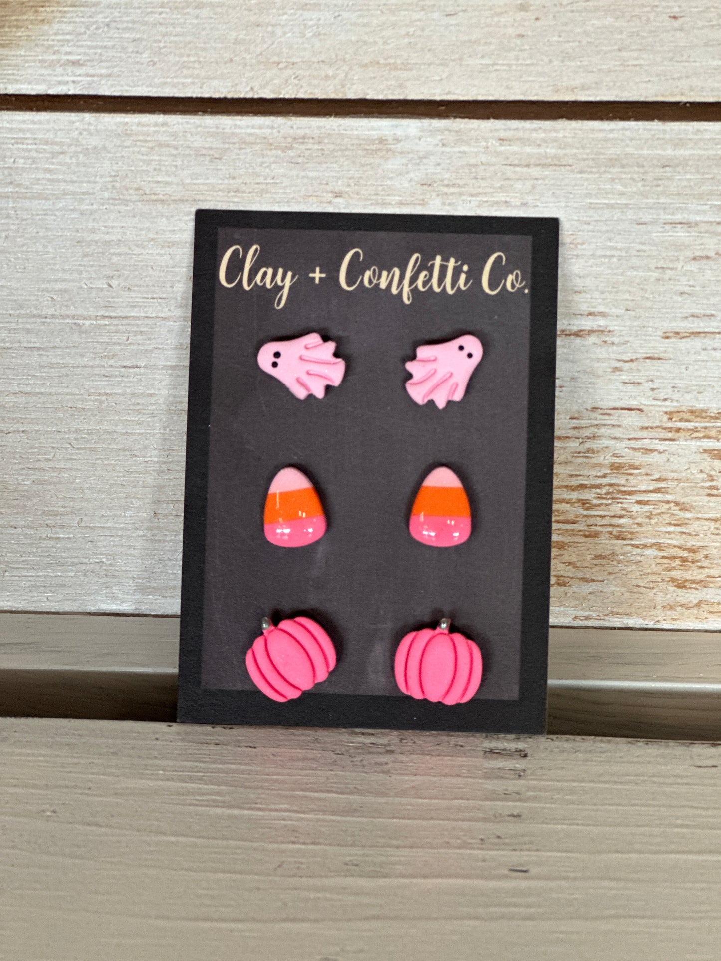 Halloween Pink Studs Pack