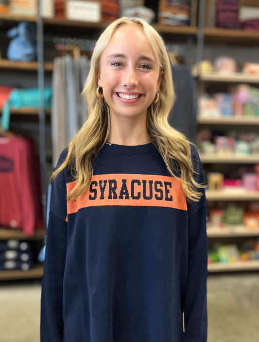 Women's Syracuse Varsity Sweater