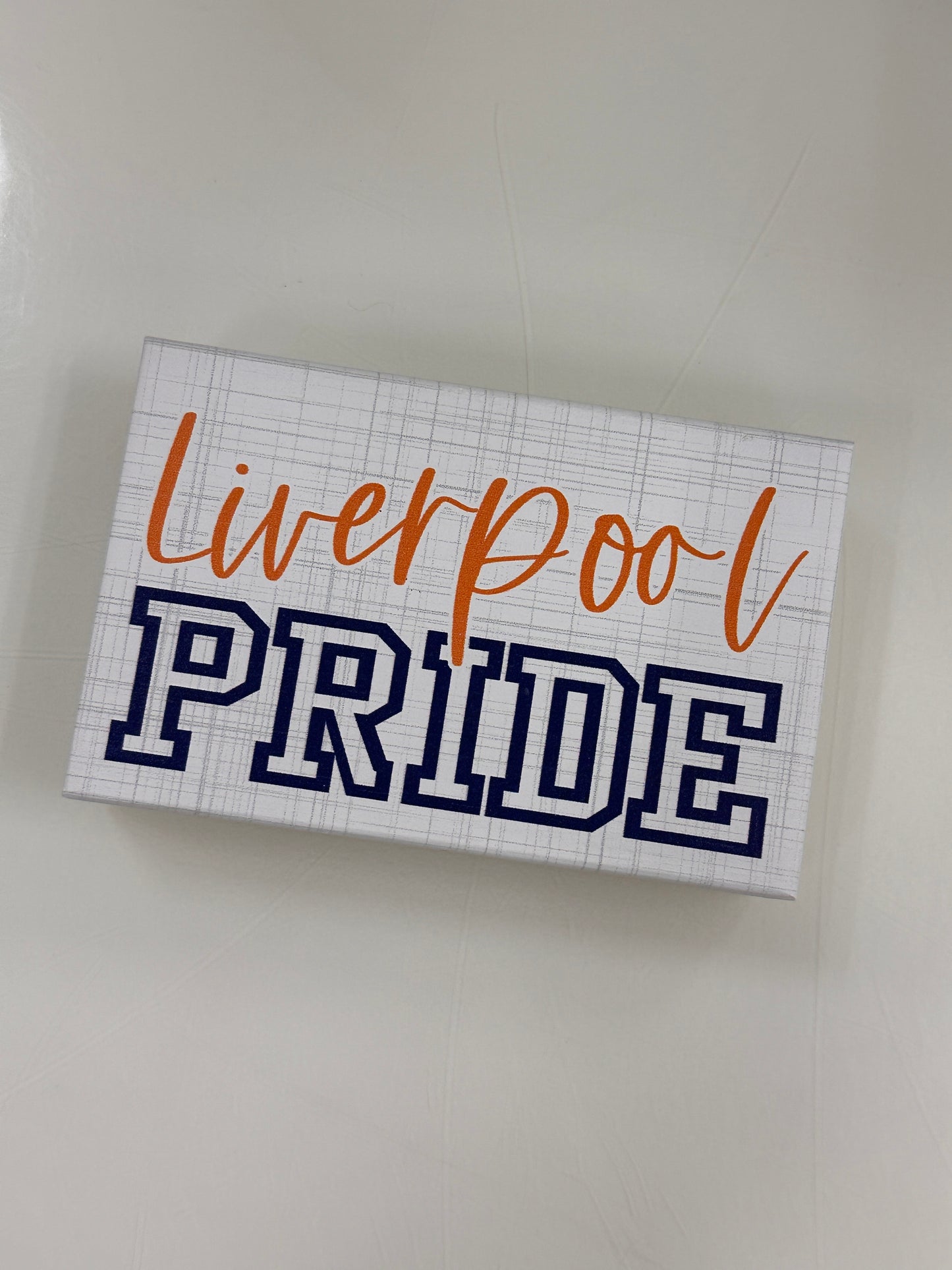 School Pride Block  - Pick your School Sign