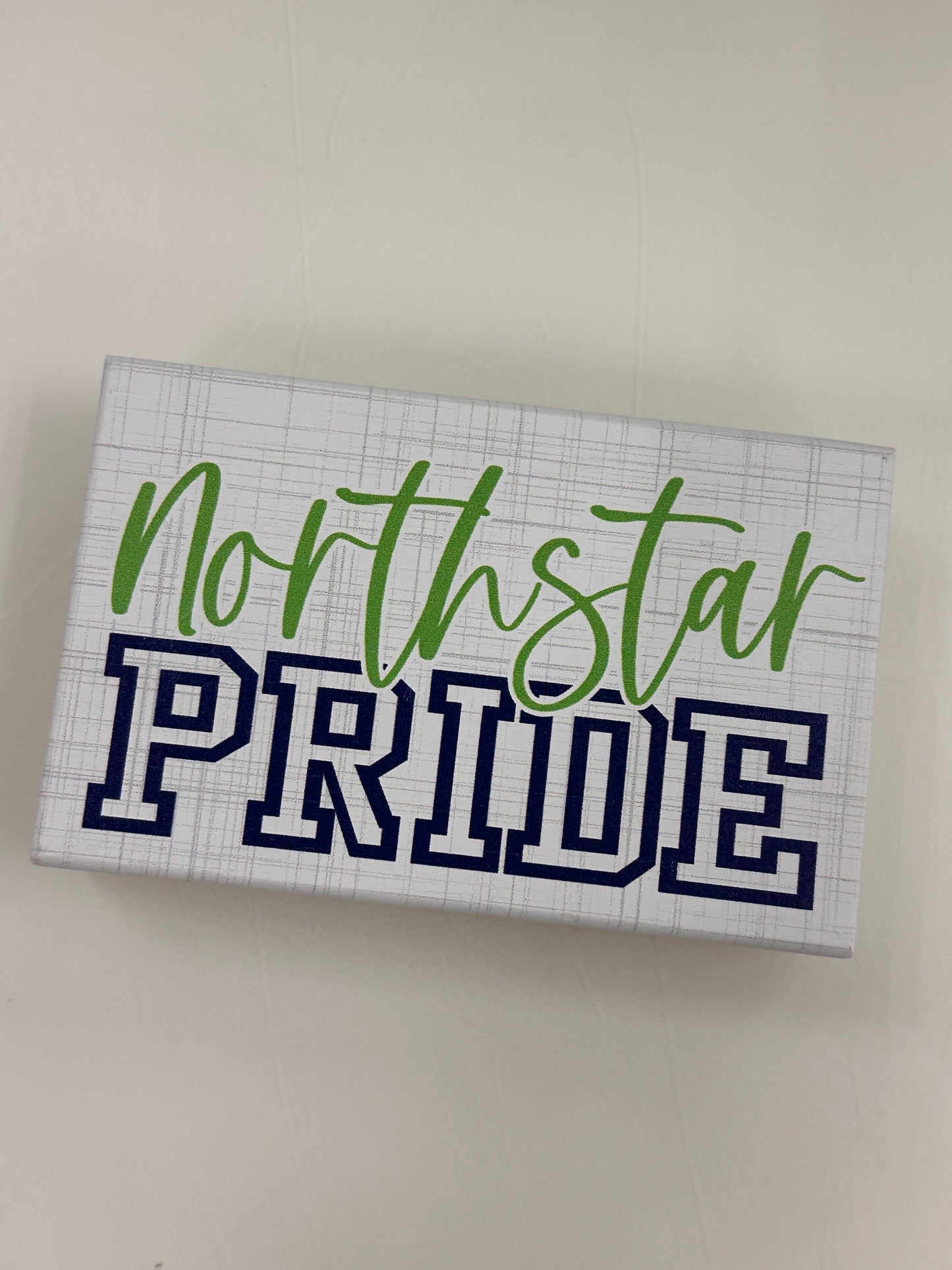 School Pride Block  - Pick your School Sign