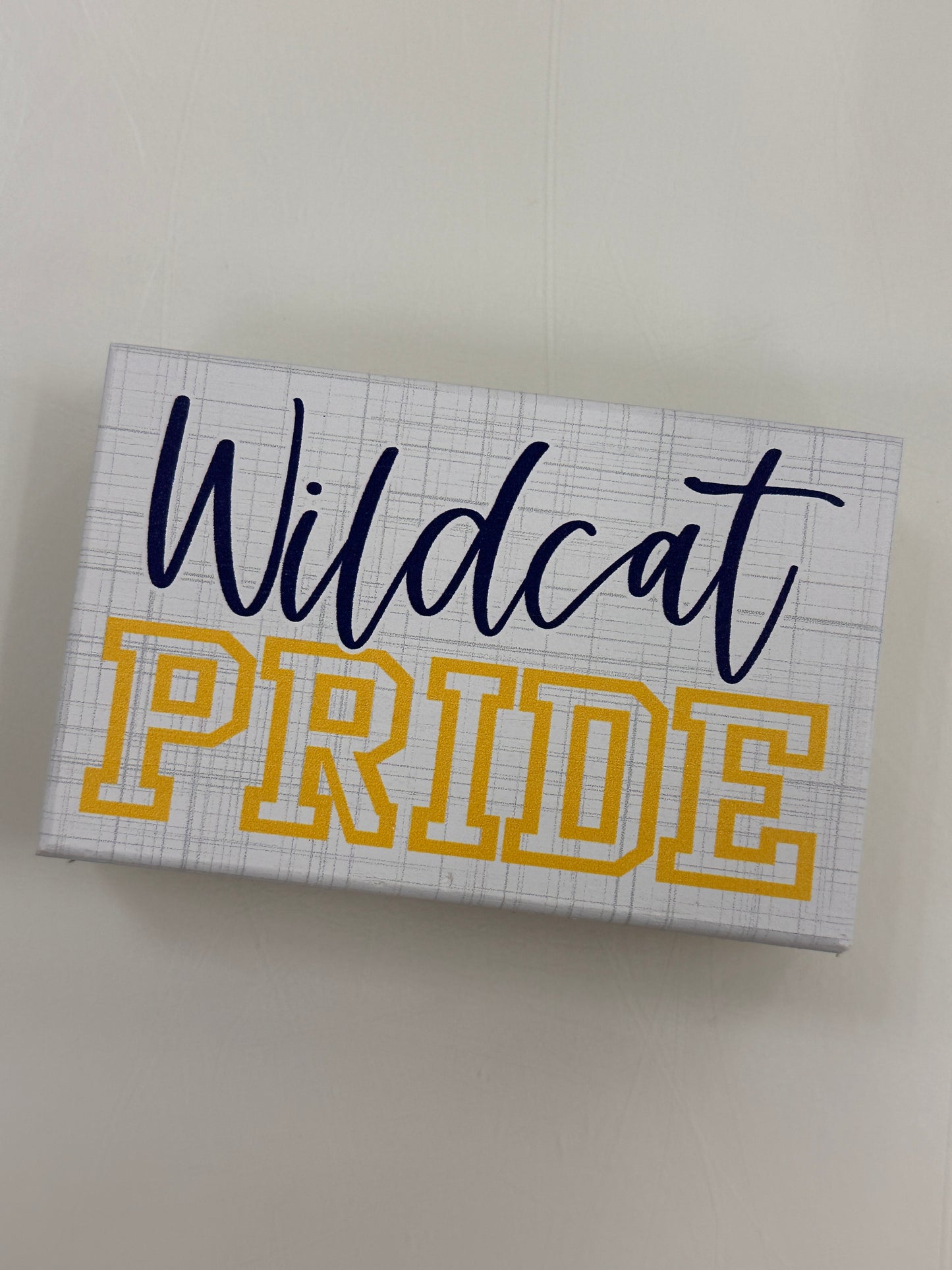 School Pride Block  - Pick your School Sign