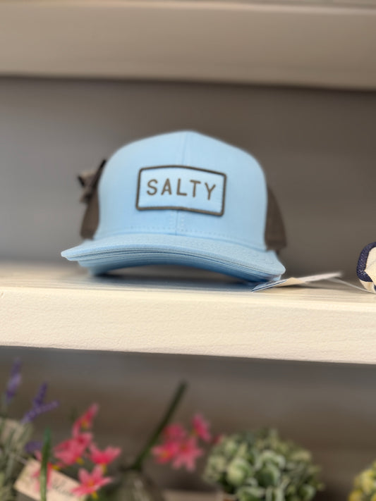 Salty Trucker Hat Blue