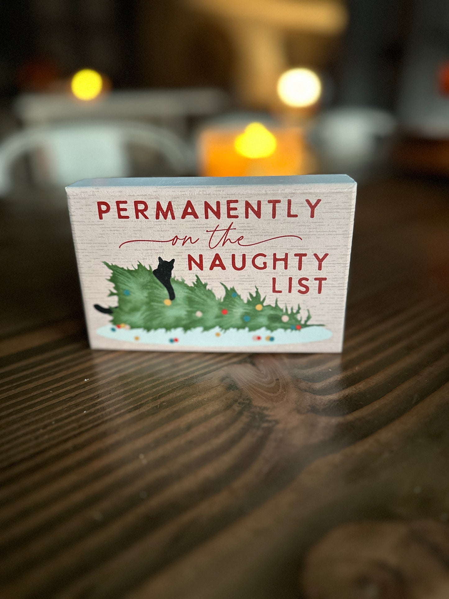 Christmas Block Signs
