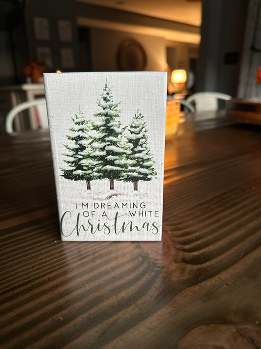 I'm Dreaming of a White Christmas Block