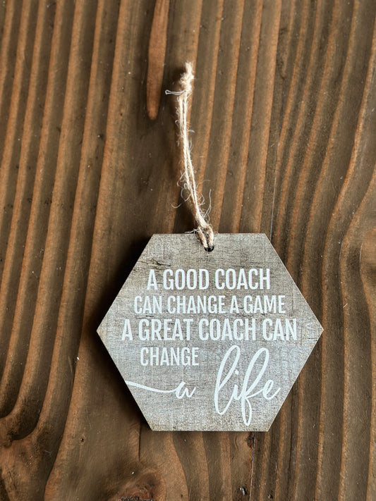 A Good Coach Ornament