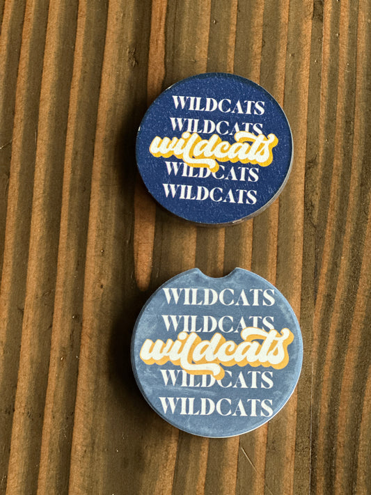 Wildcats Magnet & Car Coaster