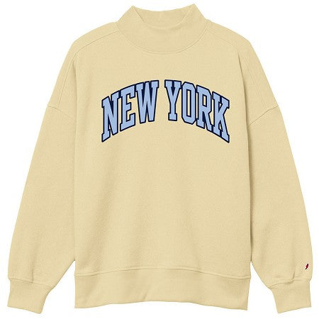 Popcorn Yellow NY Mock Neck