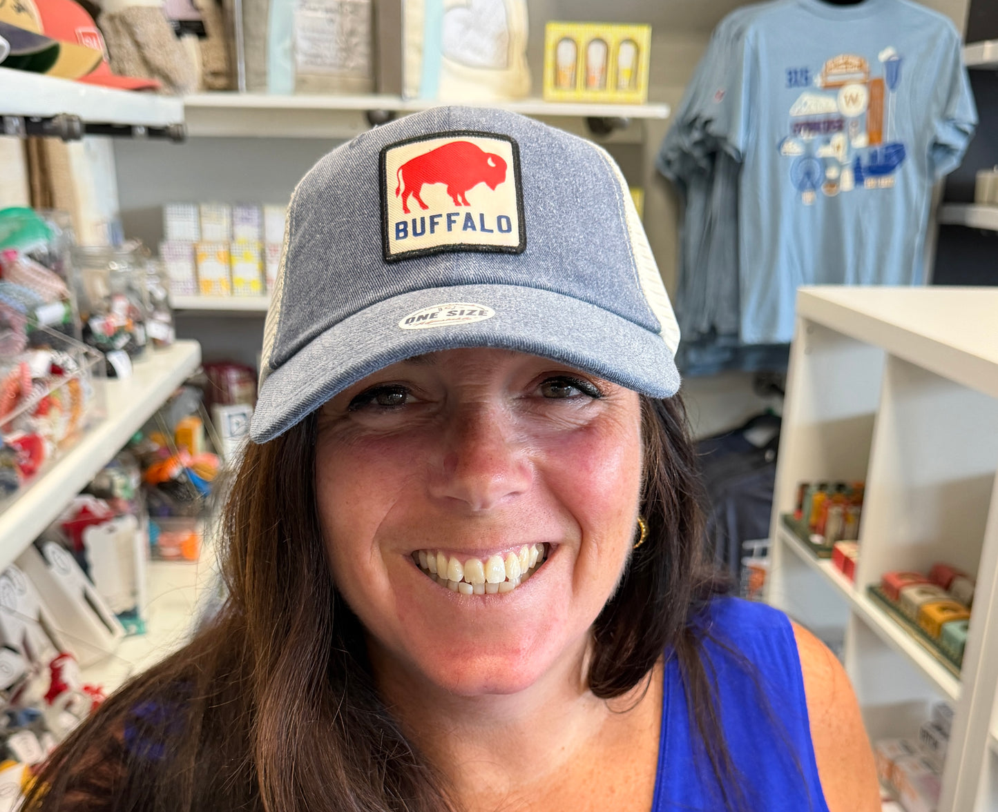 Buffalo Denim Trucker Hat