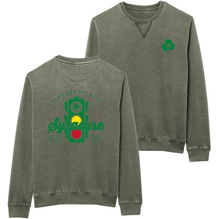 Unisex White Tipp Hill Crew