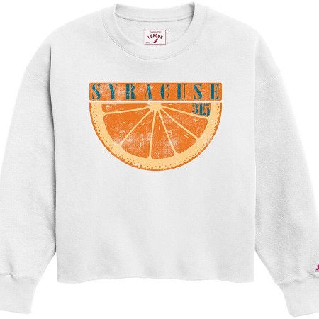 Women's Crop Orange Slice