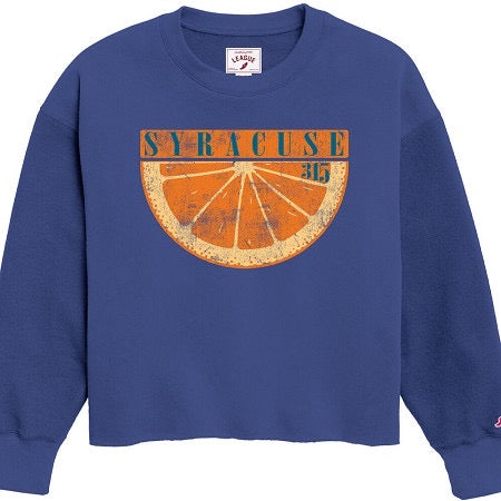 Women's Crop Orange Slice