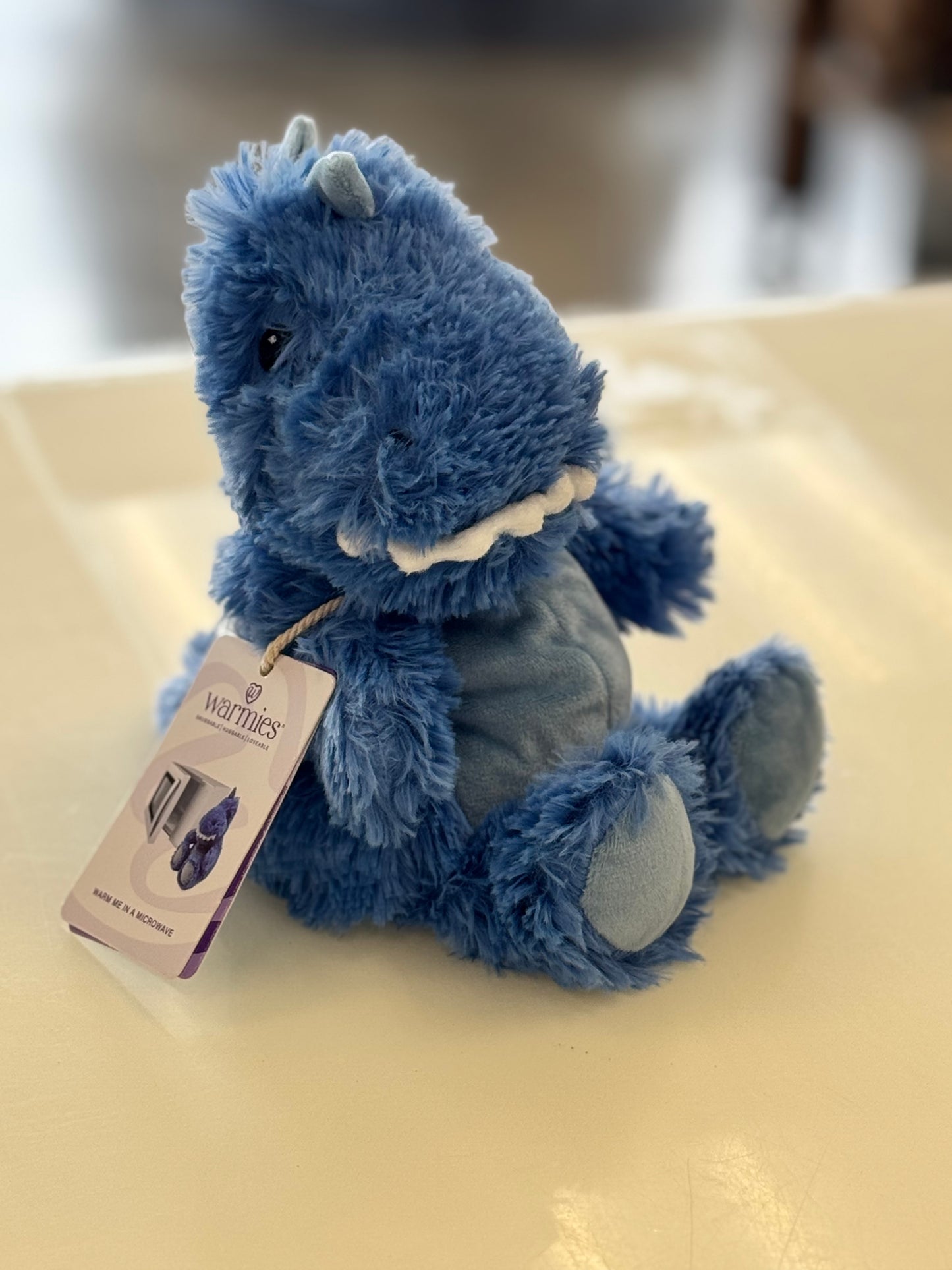Warmies - Blue T-Rex Junior