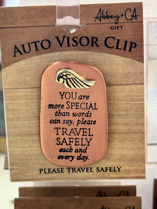 Men's Auto Visor Clips