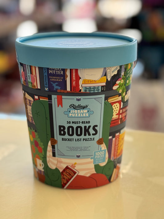 50 Must Read Books Jigsaw Puzzle