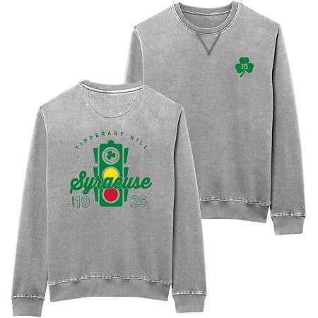 Unisex White Tipp Hill Crew