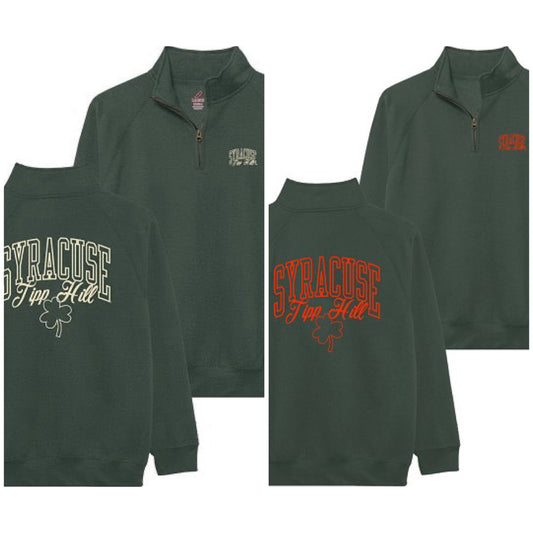 1/4 Zip Syracuse Tipp Hill Fleece