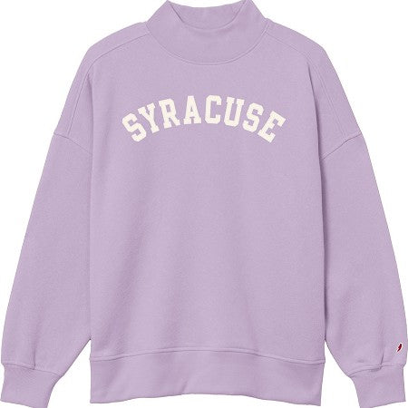 Syracuse Mock Neck Lilac