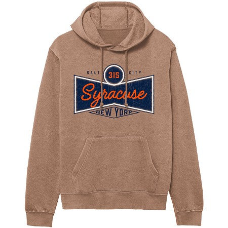 Bowtie Hoodie Camel