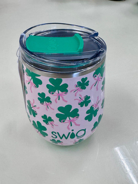 Clover Crush Stemless Wine Cup