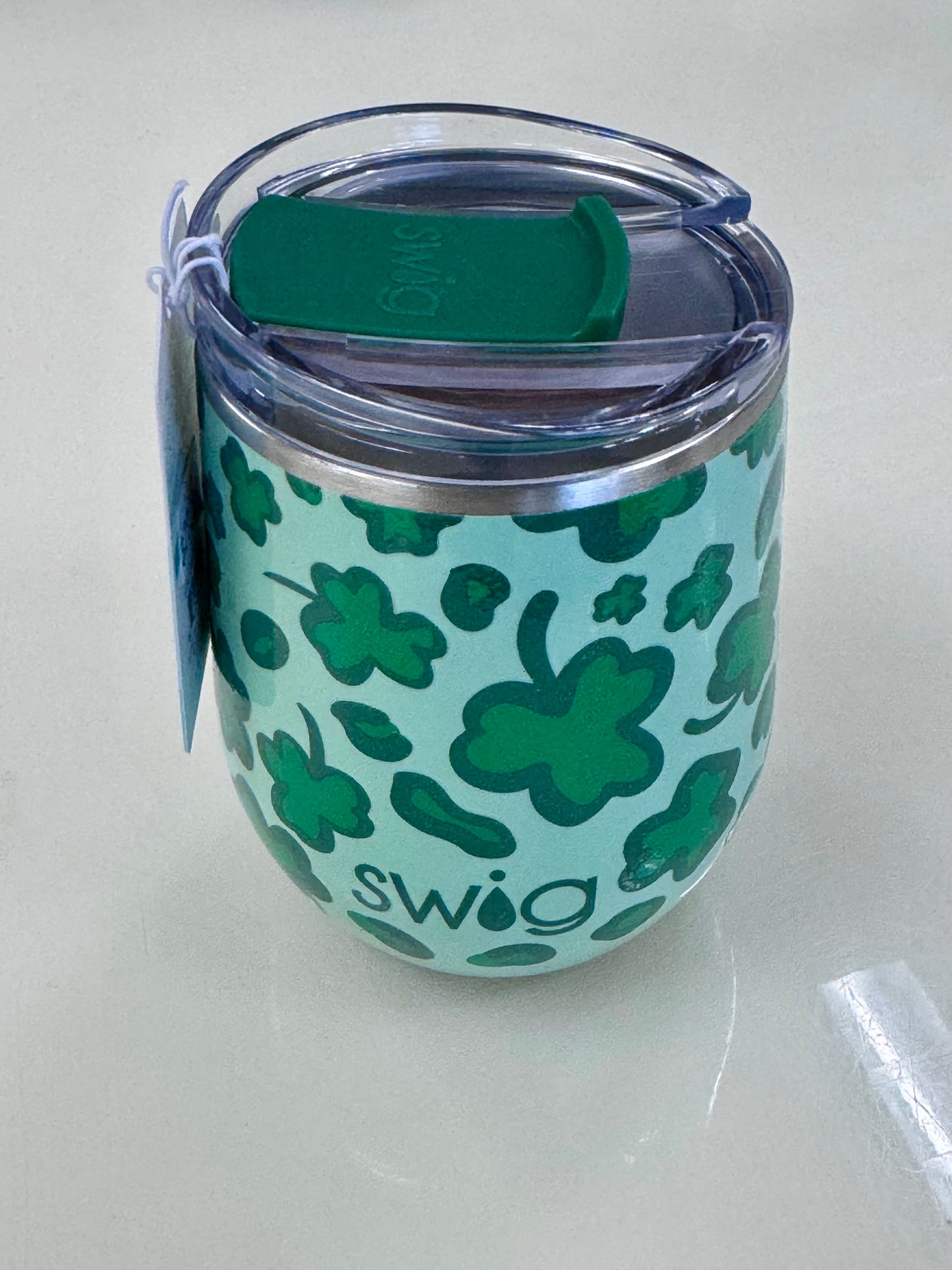 Lucky Leopard Stemless Wine Cup