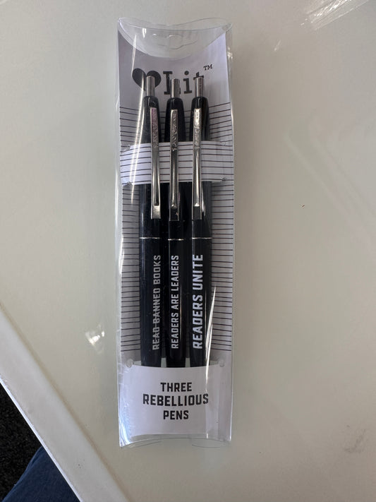 Three Rebellious Pens