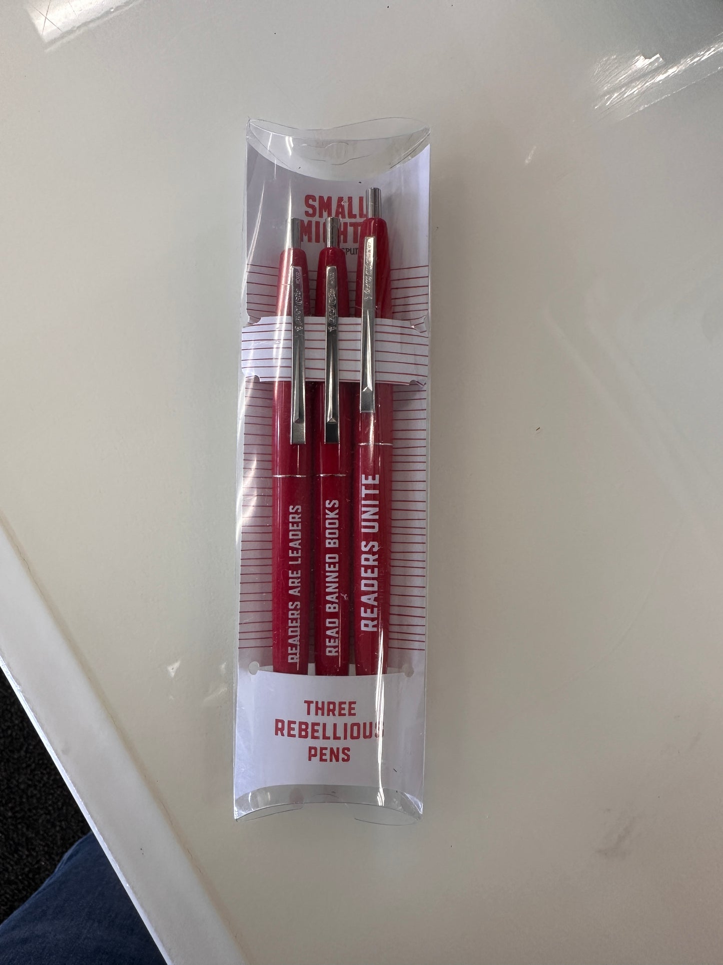 Three Rebellious Pens