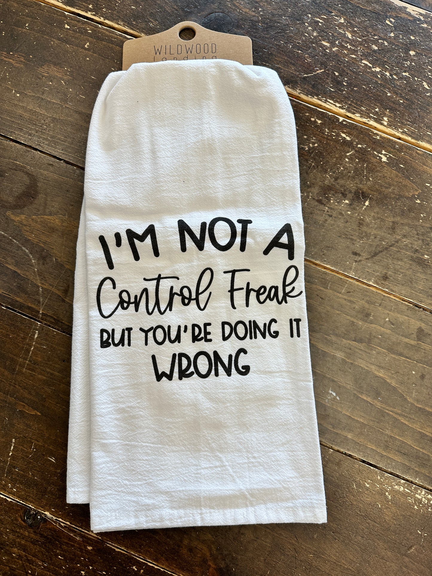 I'm Not a Control Freak...