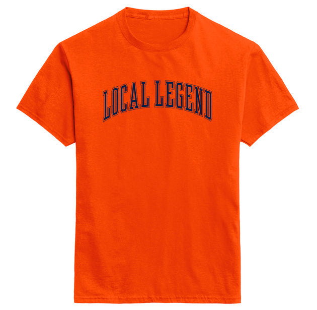 Local Legend Tee (Red, Green, Gold, or Orange)