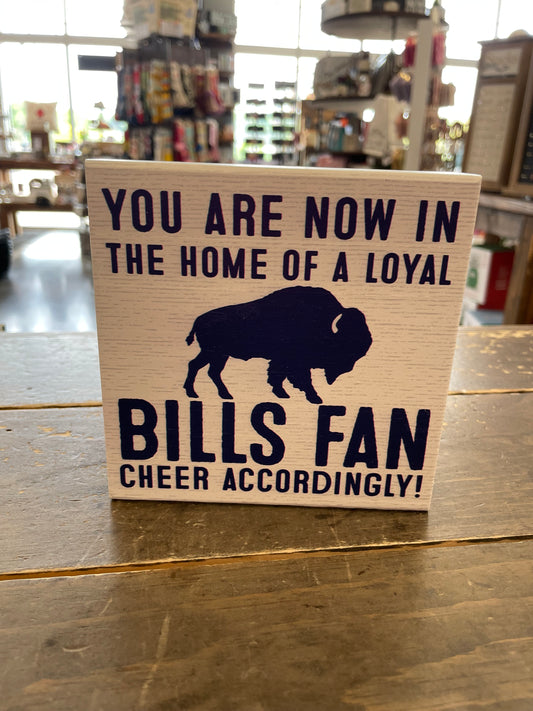 Home of a Loyal Bills Fan