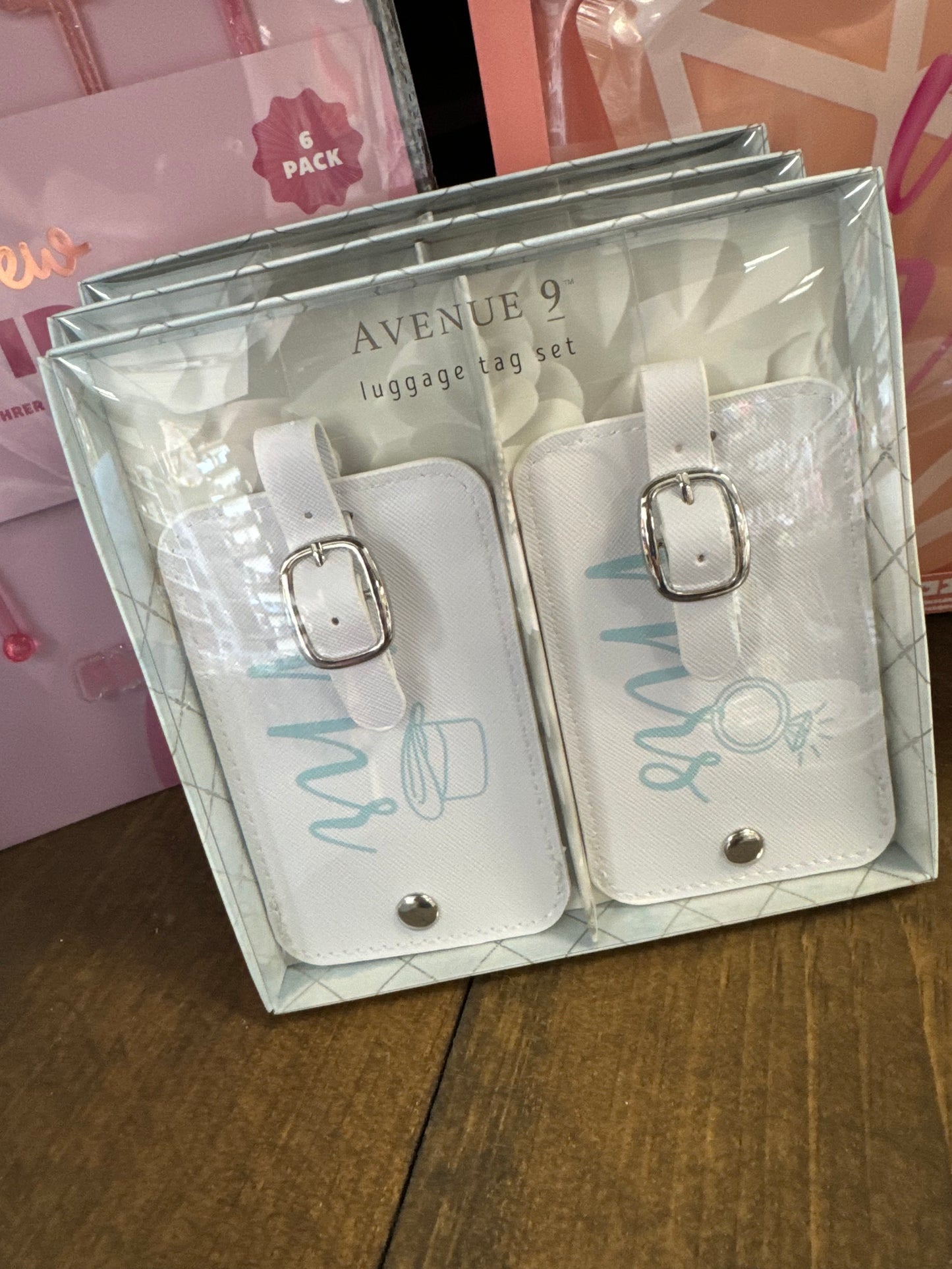 Mr & Mrs Luggage Tag Set