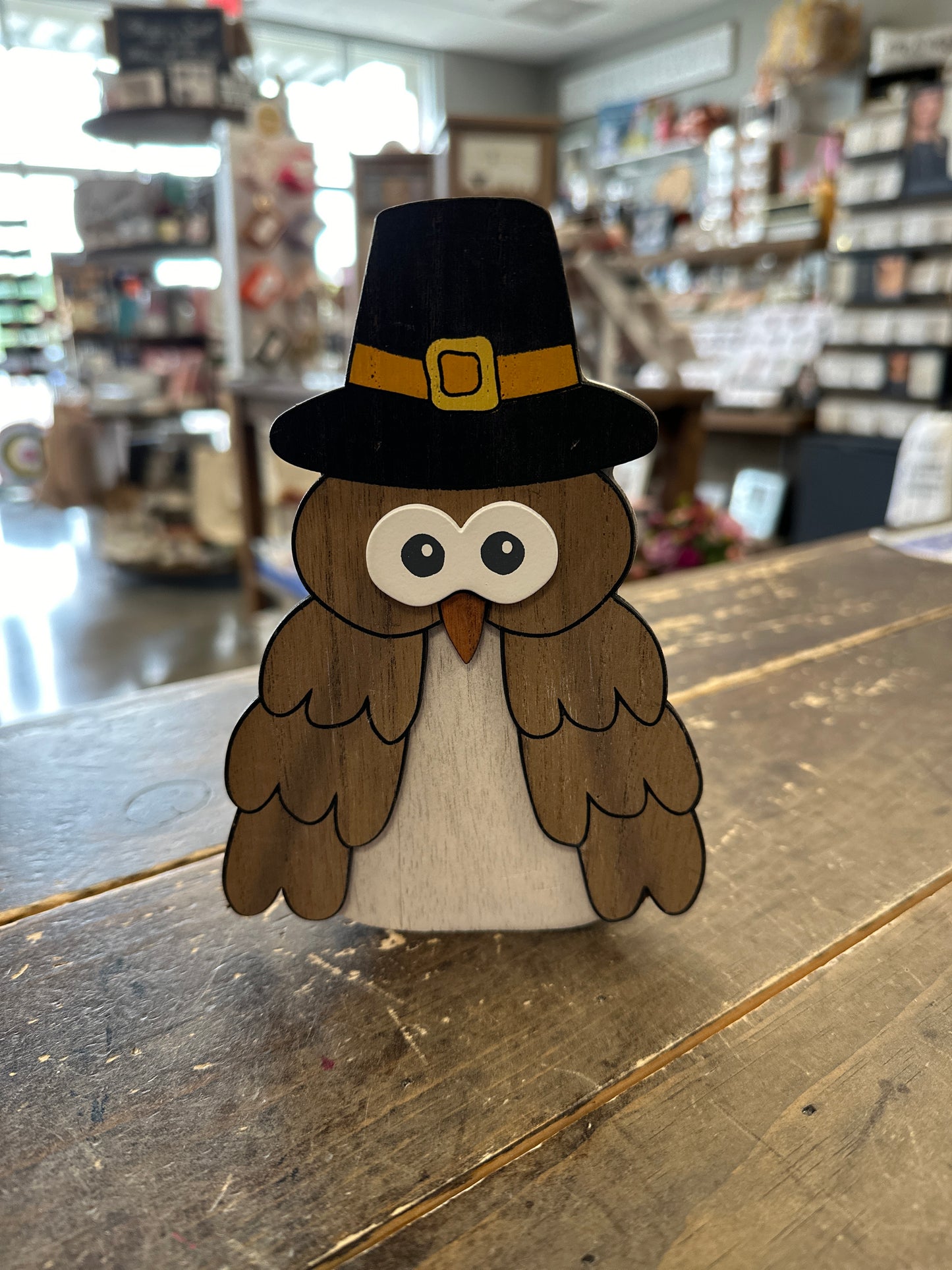 Pilgrim-Owl Cutout