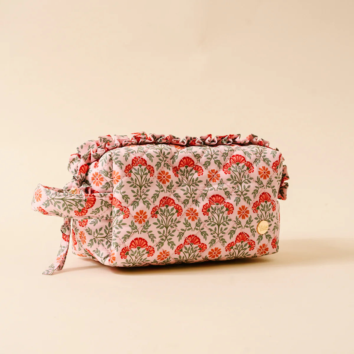 Essential Quilted Cosmetic Pouch