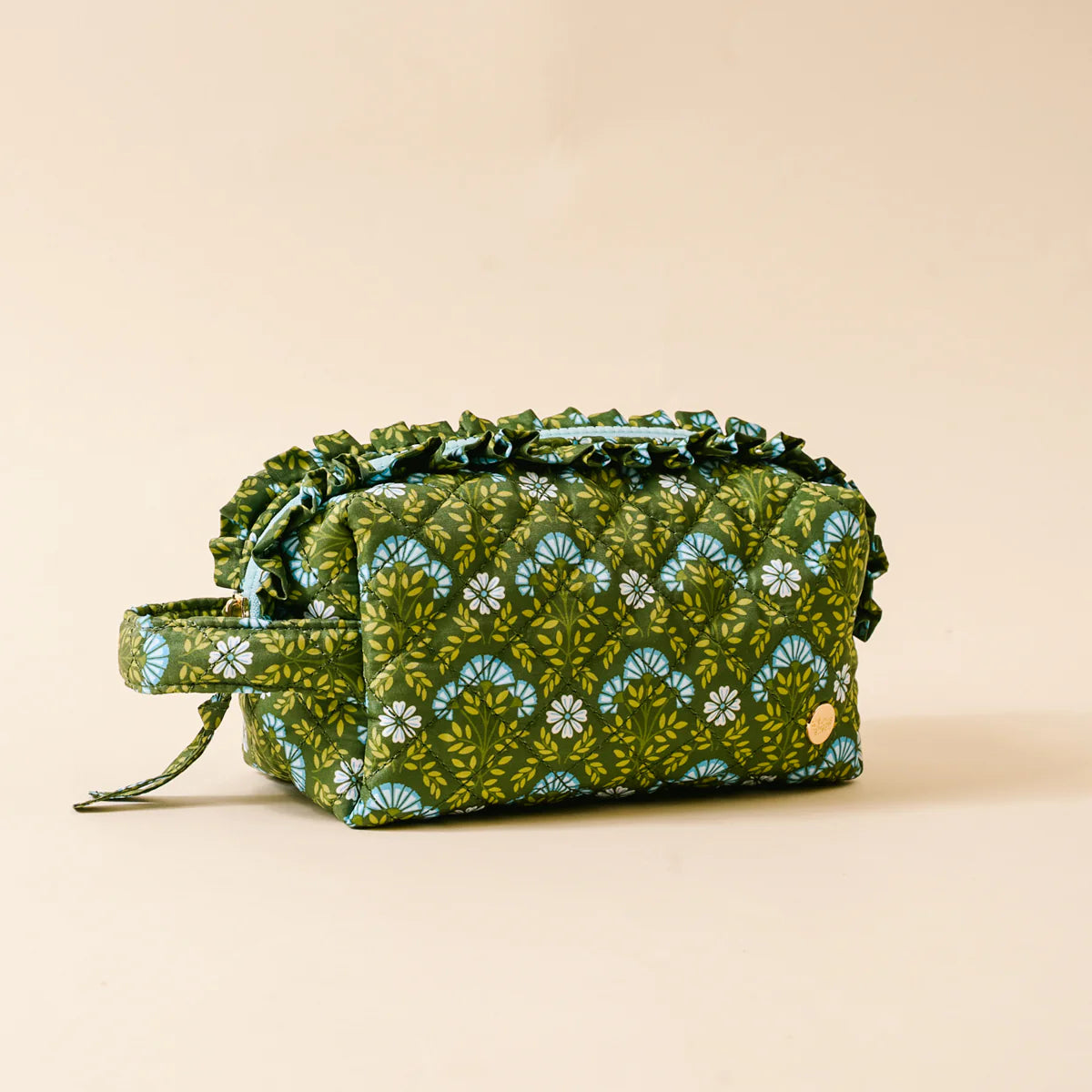 Essential Quilted Cosmetic Pouch