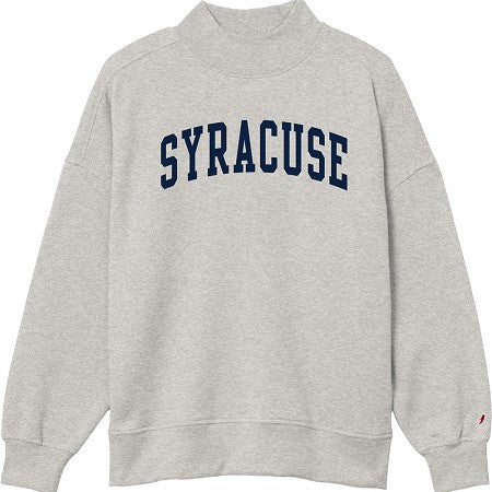 Syracuse Mock Neck Steel Gray