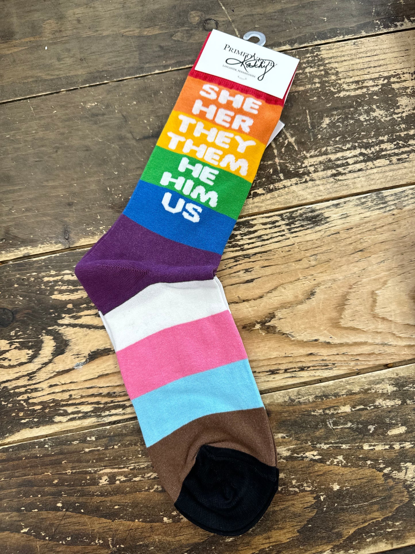 Pronoun Socks