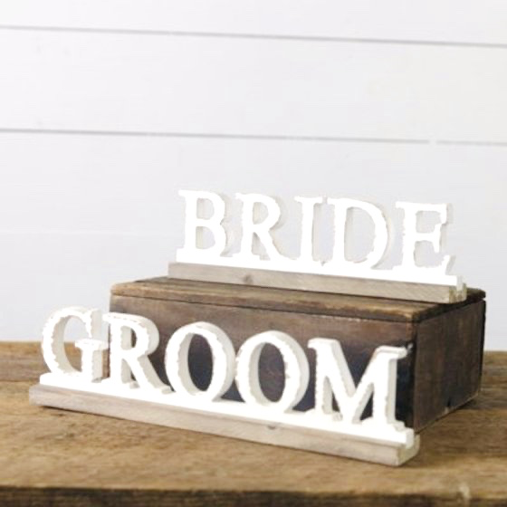 Bride & Groom (Set Of 2)