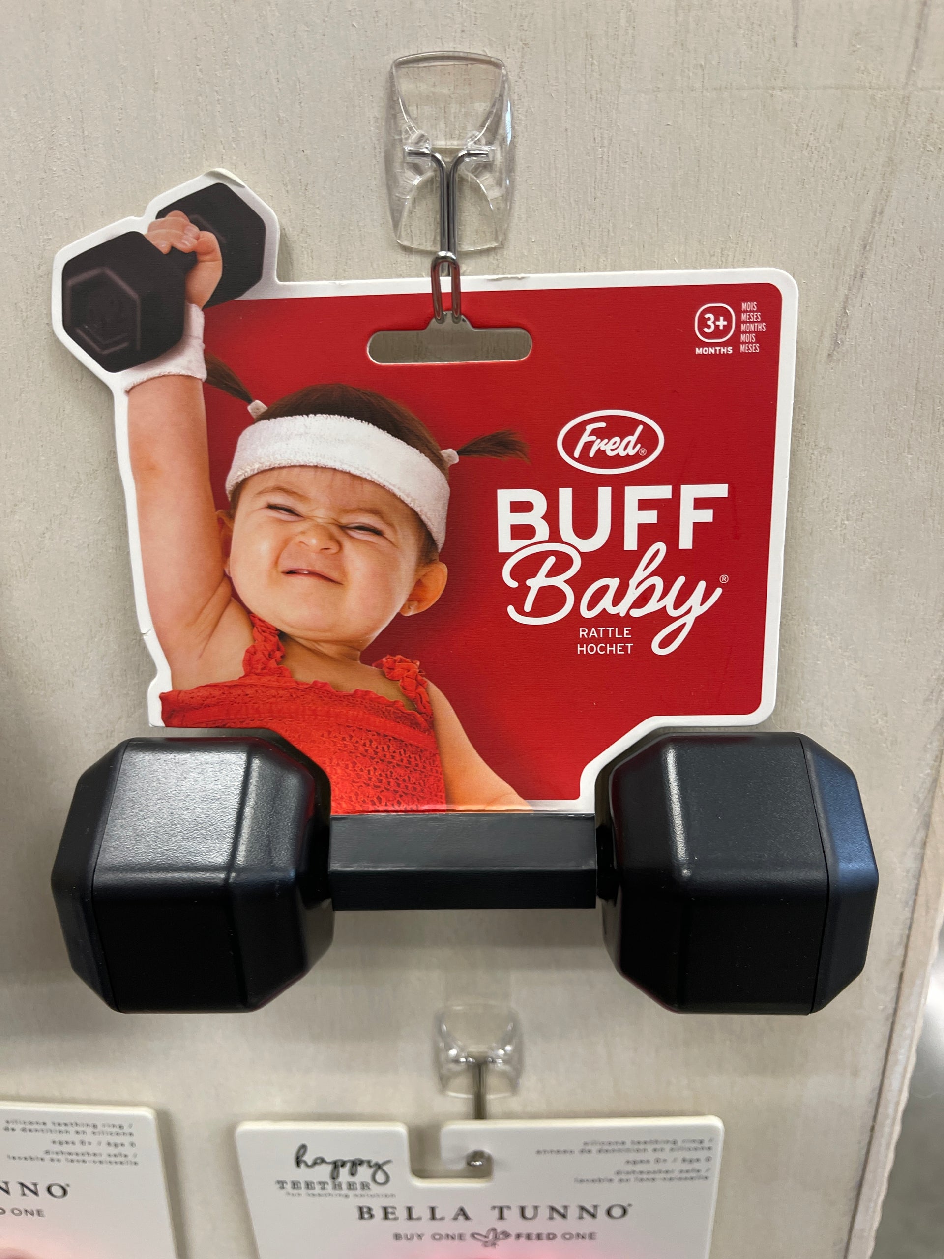 Fred And Friends Ca Buff Baby Rattle Baby Fred Buff Baby Fred And