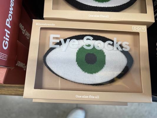 Green Eye Socks