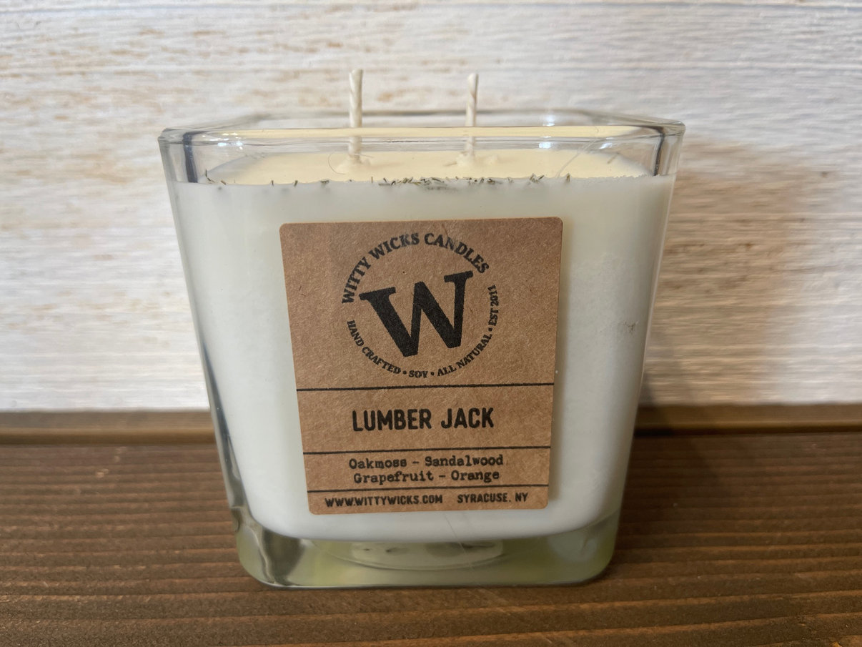 Lumber "Jack" Witty Wicks Candles