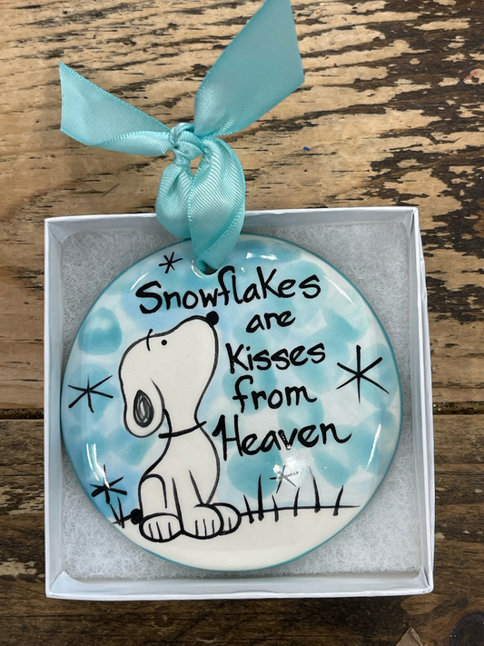 Snoopy - "Snowflakes are Kisses From Heaven"